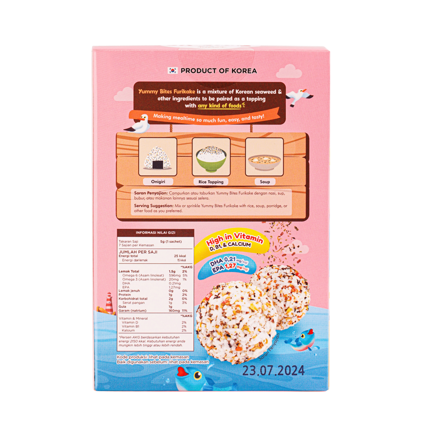 Yummy Bites Furikake (35g) - Salmon (1yr+)
