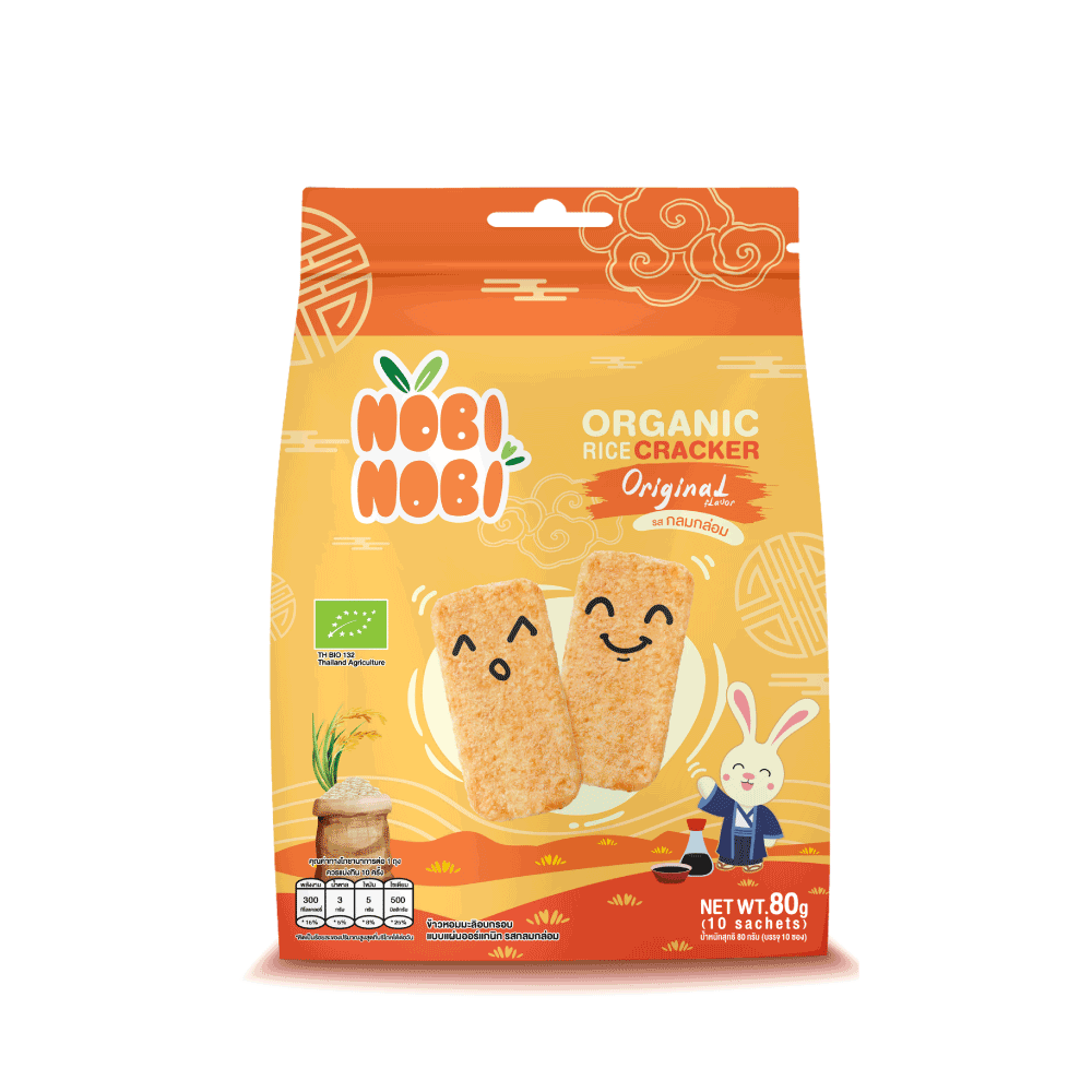 Organic crispy jasmine rice original flavor
