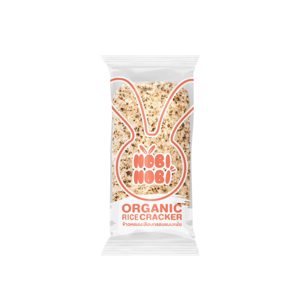 Organic crispy seaweed flavor cracker