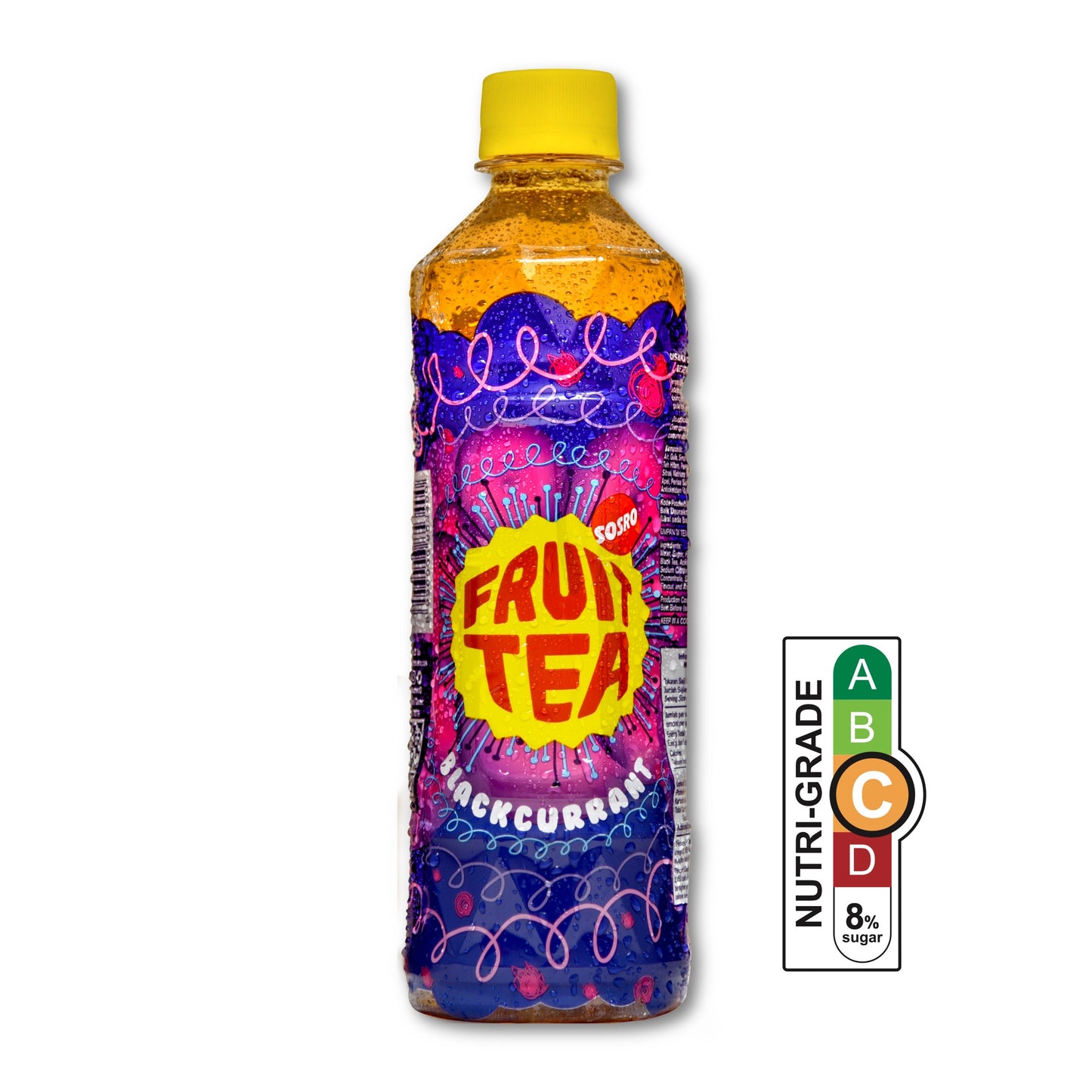 carton- Sosro Fruit Tea (500ml) - Blackcurrant