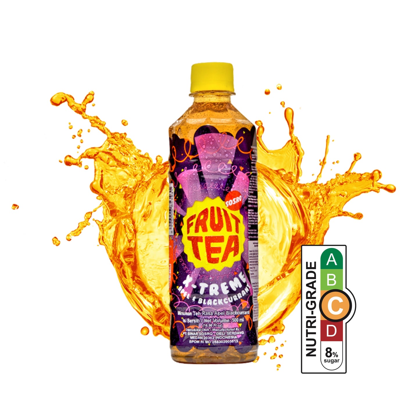 carton- Sosro Fruit Tea (500ml) - X-treme