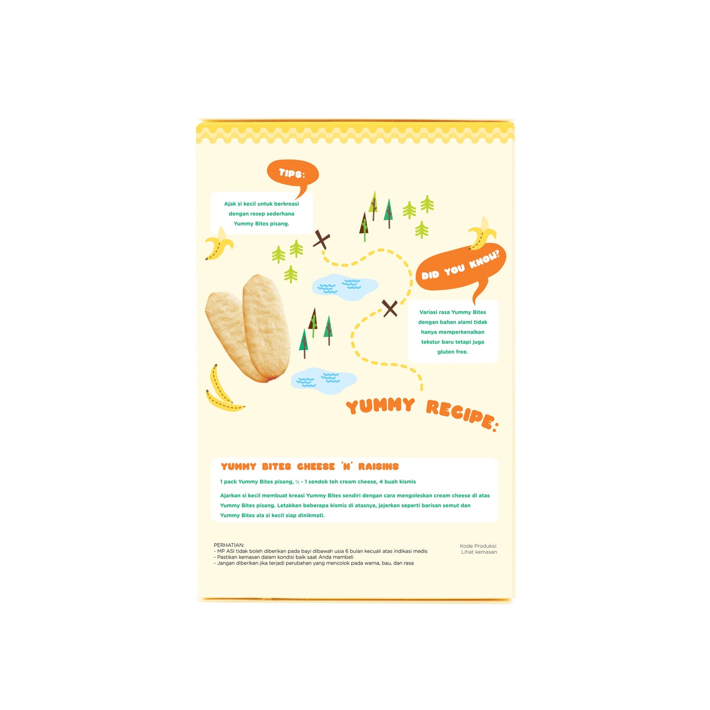 Yummy Bites Rice Cracker (25g) - Banana (6m+)