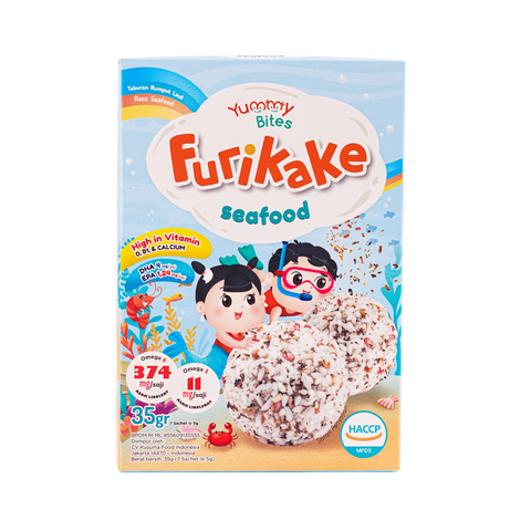 Yummy Bites Furikake (35g) - Seafood (1yr+)