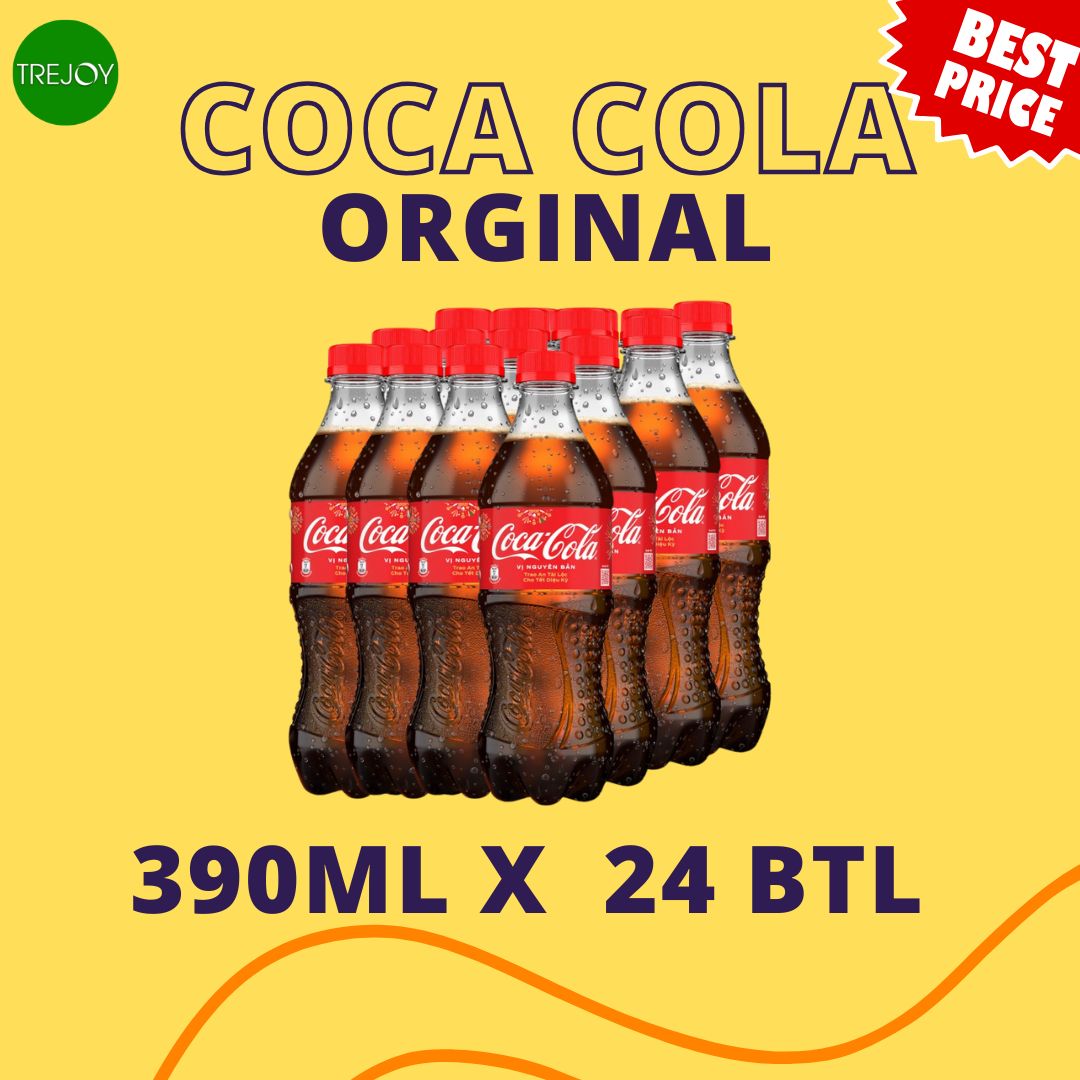 Coke 390ml orginal x 24 btl