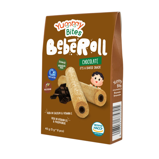 Yummy Bites Beberoll (40g) - Chocolate (9m+)
