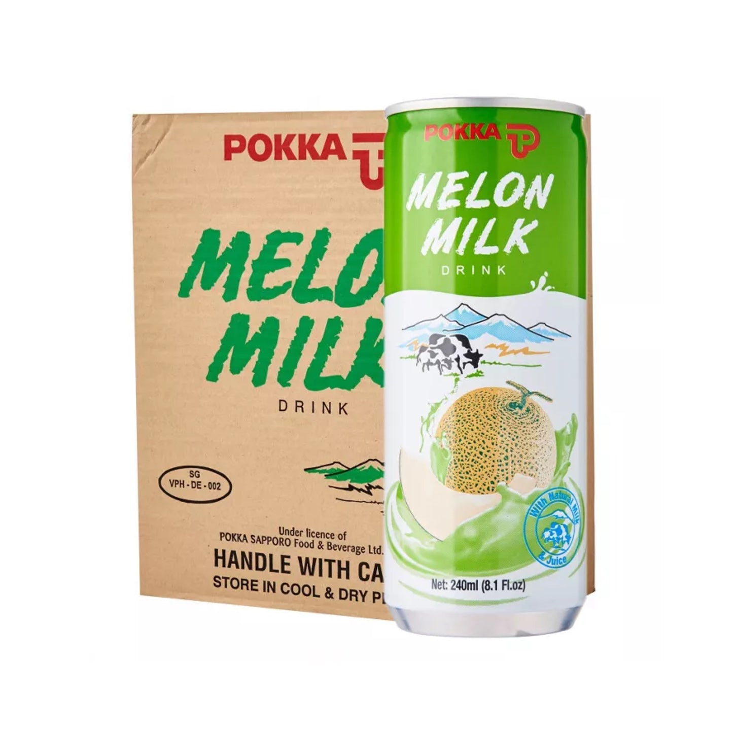 POKKA Melon Milk - Cans (30 x 240ml)