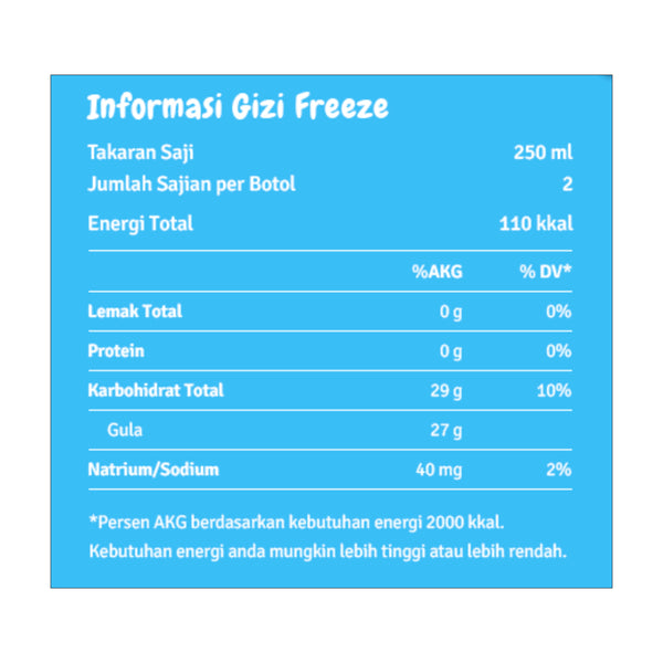 Sosro Fruit Tea (500ml) - Freeze