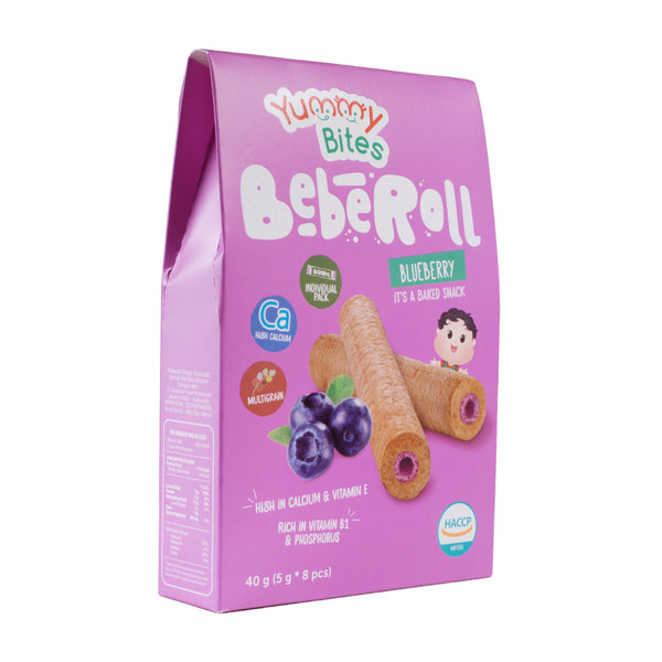 Yummy Bites Beberoll (40g) - Blueberry (9m+)