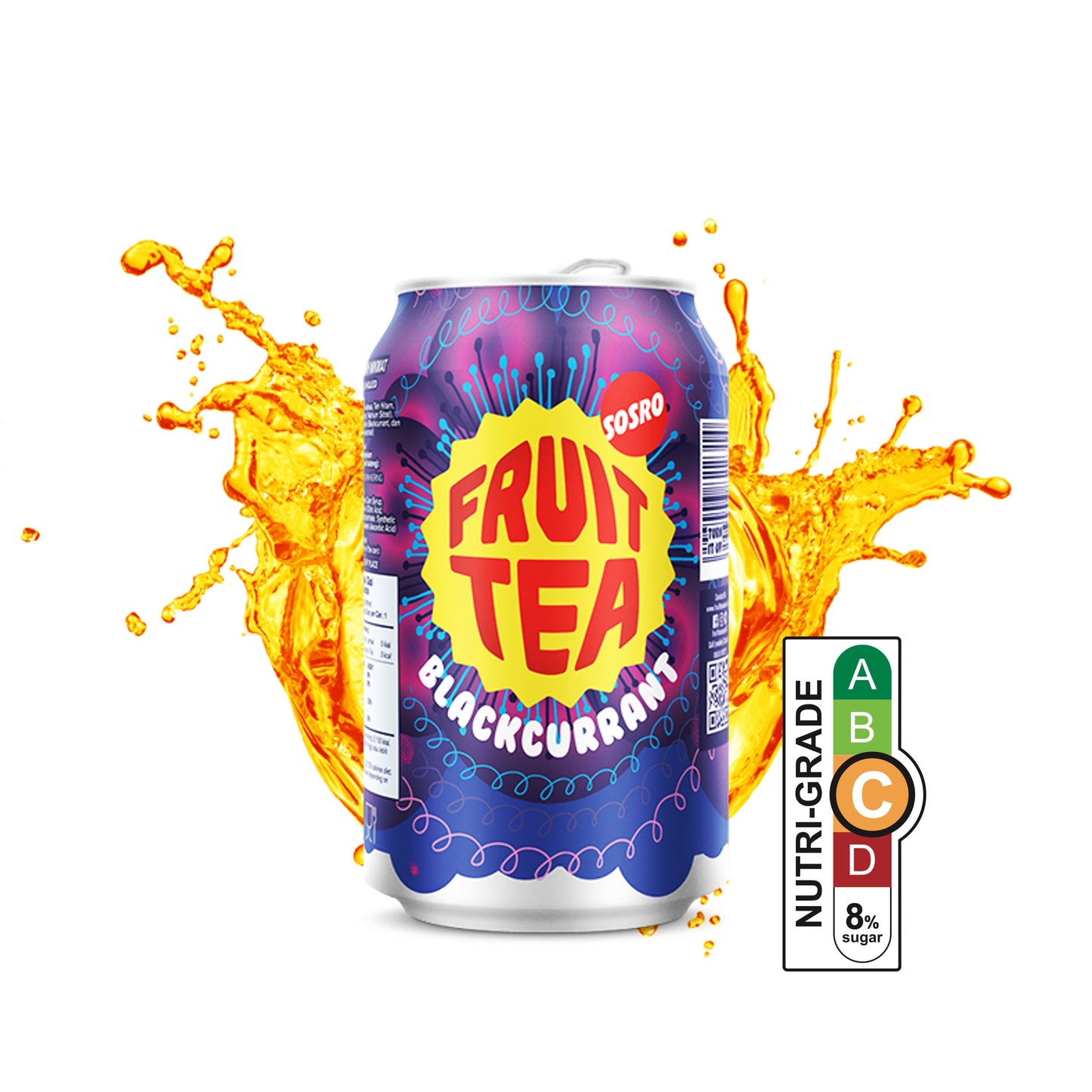 Sosro Fruit Tea (318ml) - Blackcurrant