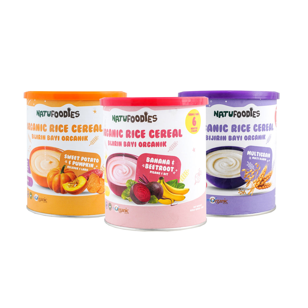 Natufoodies - Organic Rice Cereal - Trejoy