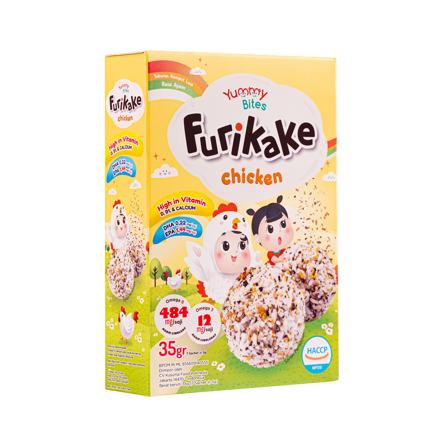 Yummy Bites Furikake (35g) - Chicken (1yr+)