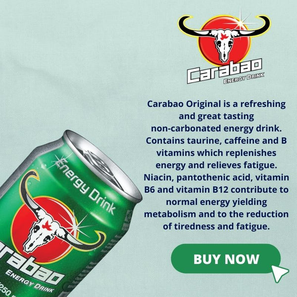 Carabao Energy Drink (250ml x 24cans)
