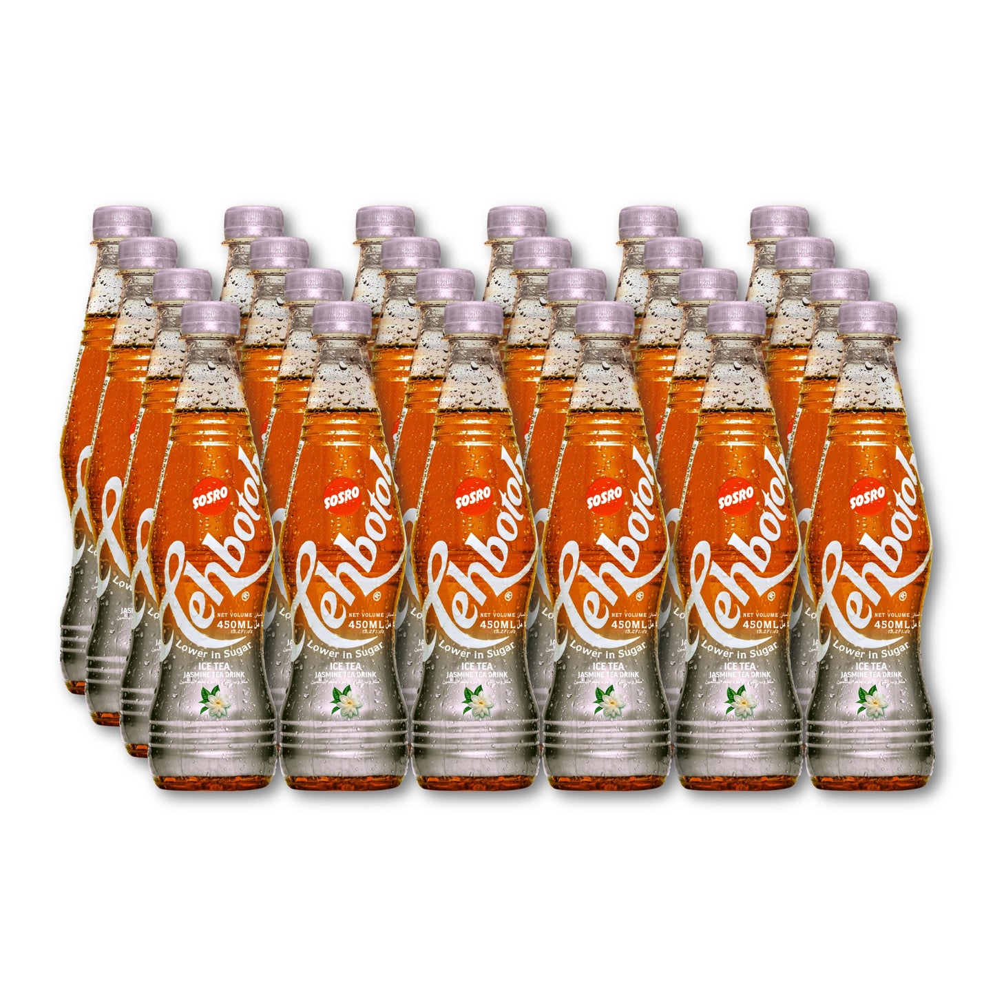 carton- Sosro Tehbotol Lower in Sugar (450ml)