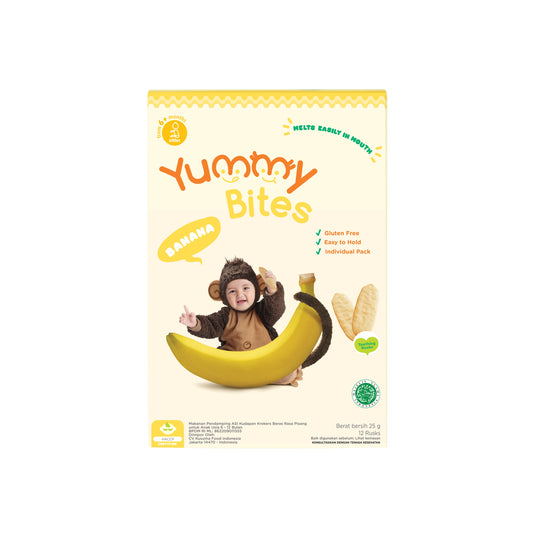Yummy Bites Rice Cracker (25g) - Banana (6m+)