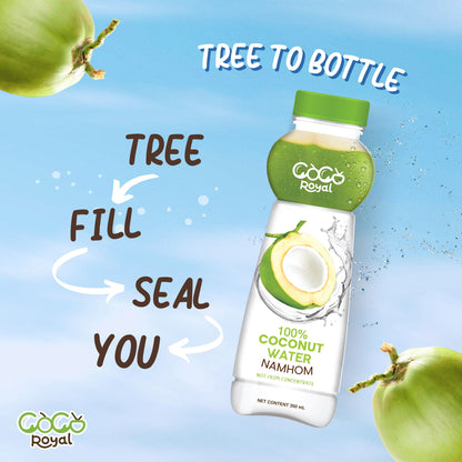Coco Royal coconut water 350ml x 24btl