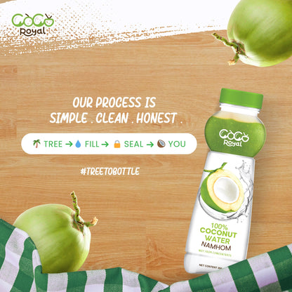 Coco Royal coconut water 350ml x 24btl