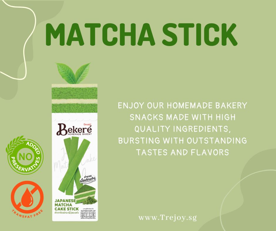 Bekere Japanese Matcha Cake Stick 30g