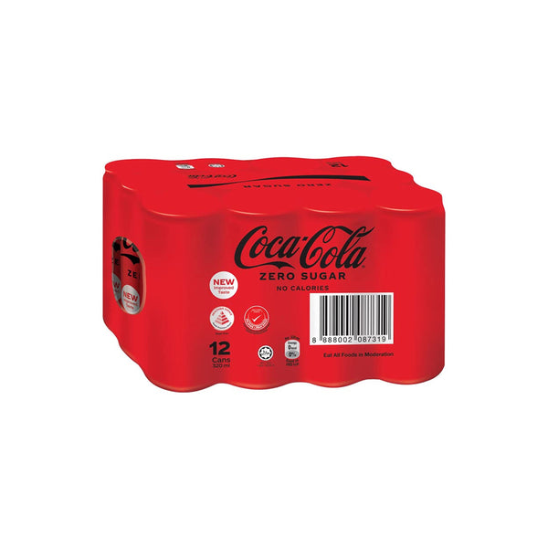 Coca-Cola Zero Sugar - Cans (12 x 320ml)
