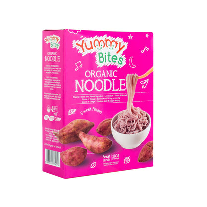 Yummy Bites Organic Noodles (200g) - Sweet Potato (7m+)