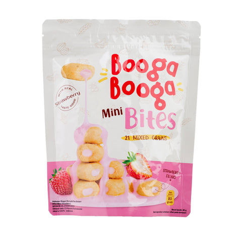 Booga Booga Mini Bites - Strawberry