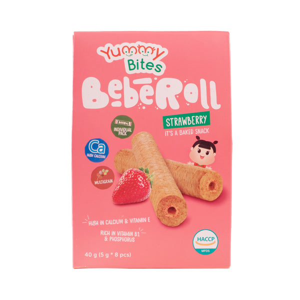 Yummy Bites Beberoll (40g) - Strawberry (9m+)