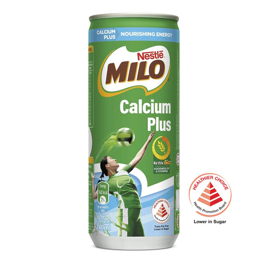 MILO Calcium Plus - Cans (24 x 240ml)