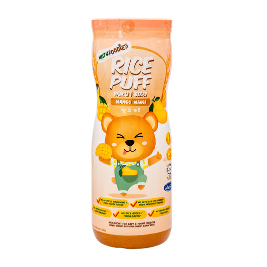 Natufoodies Rice Puffs - Mango