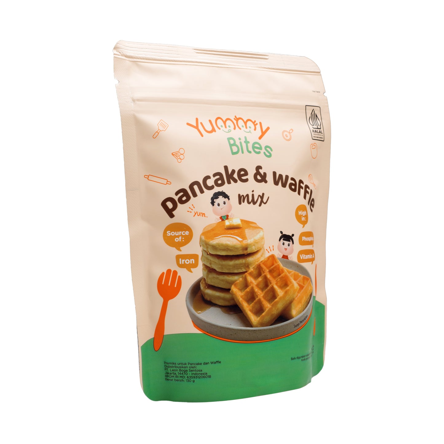 Yummy Bites Pancake and Waffle Mix (130g) (9m+)