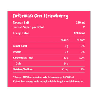 Sosro Fruit Tea (500ml) - Strawberry