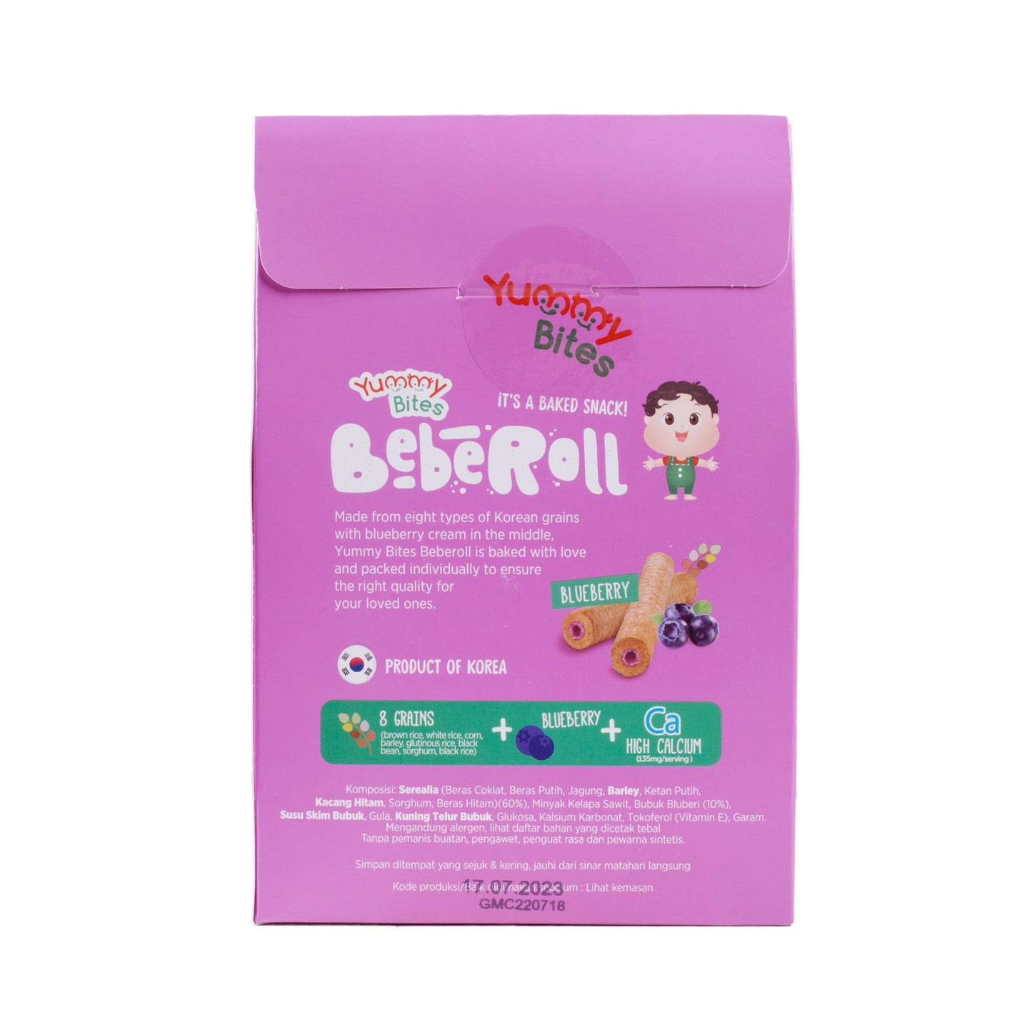 Yummy Bites Beberoll (40g) - Blueberry (9m+)