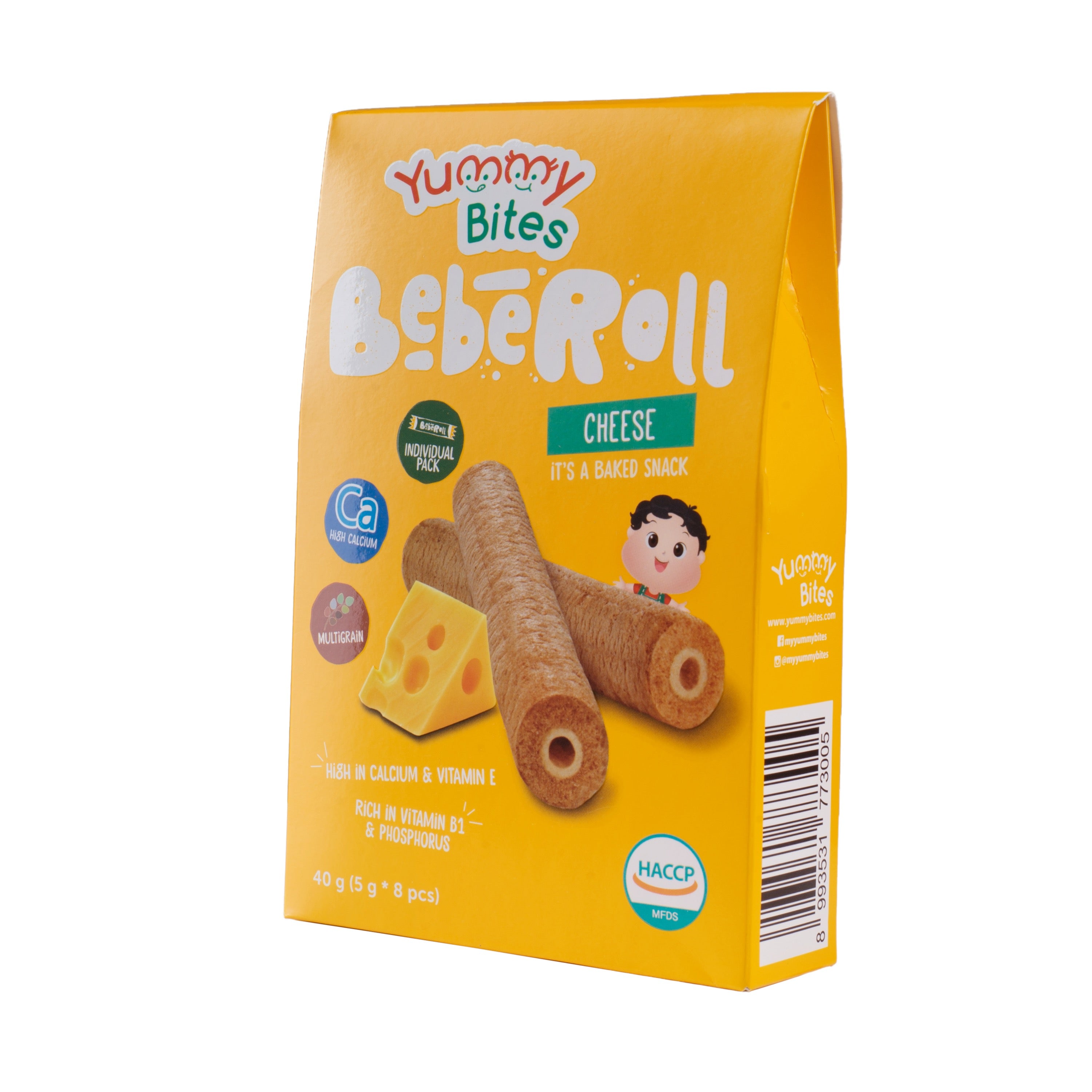 Yummy Bites Beberoll (40g) - Cheese (9m+) – Trejoy
