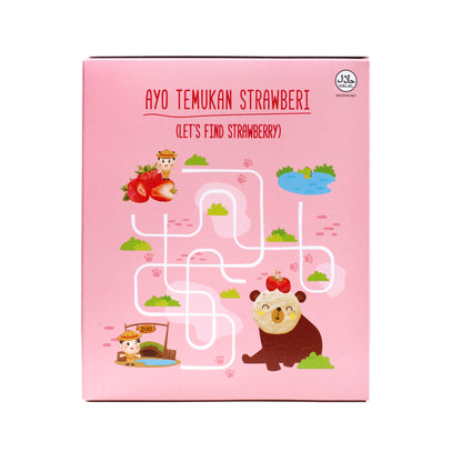 Yummy Bites Rice Cracker 123 (50g) - Strawberry (1yr+)